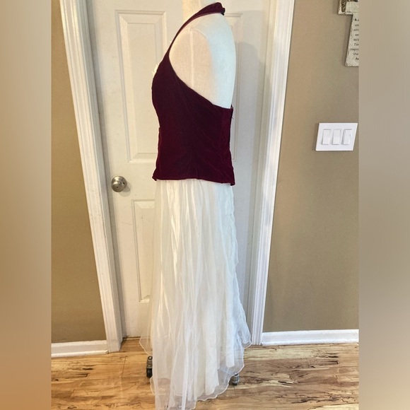 Vintage dress maxi women’s Poly made in USA size L - Picture 6 of 13